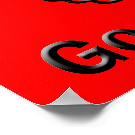 Poster Bon travail (Coin)