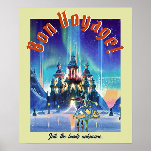 Poster Bon Voyage Bal d'Hiver (Devant)