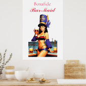 Poster Bonafide barre serveuse Thunder_Cove (Cuisine)