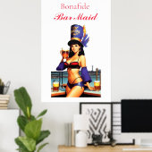 Poster Bonafide barre serveuse Thunder_Cove (Bureau à domicile)