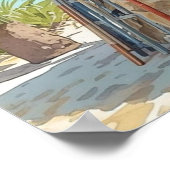 Poster Bonaire fish shack sold out (Coin)