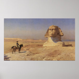 Poster Bonaparte Avant Le Sphinx