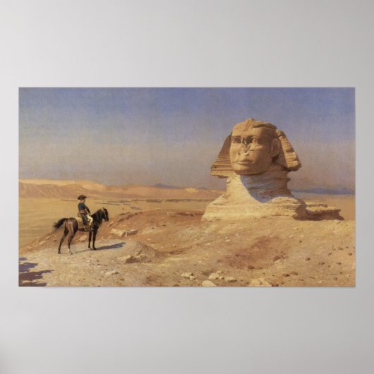Poster Bonaparte Avant Le Sphinx (Devant)