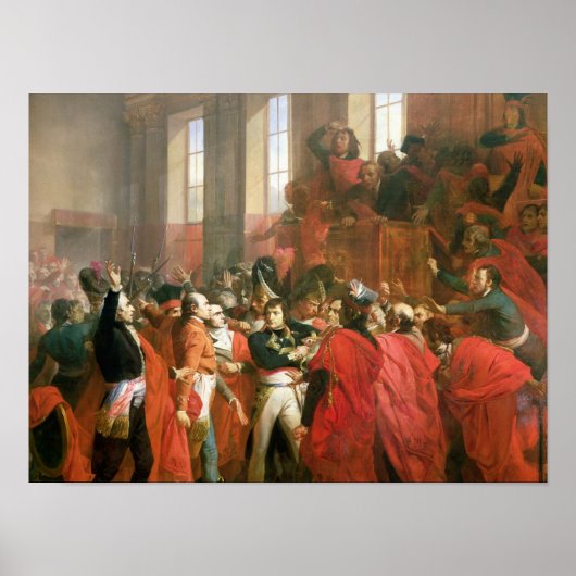 Poster Bonaparte et Conseil des Cinq Cent à St. (Devant)