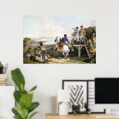 Poster Bonaparte Juste avant son vol (Bureau à domicile)