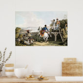 Poster Bonaparte Juste avant son vol (Cuisine)