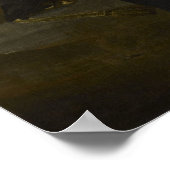 Poster Bonaparte sur le pont d'Arcole (Coin)