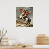 Poster Bonaparte Traversant les Alpes (Cuisine)