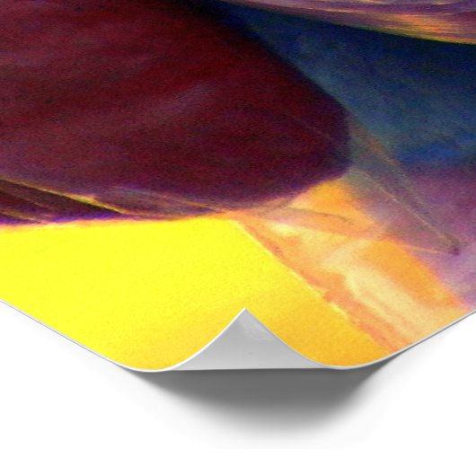 Poster Bonbon de coton doux (Coin)