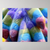 Poster Bonbon de coton doux (Devant)