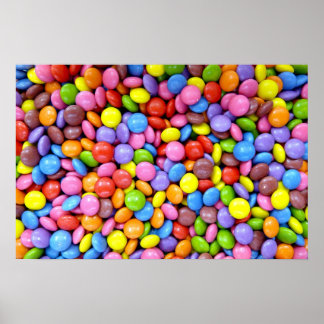 Poster Bonbons colorés