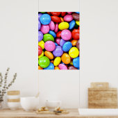 Poster Bonbons, douceurs colorées (Cuisine)