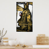 Poster Bond de guerre de l'aviation allemande WWI (Cuisine)