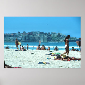 Poster Bondi beach