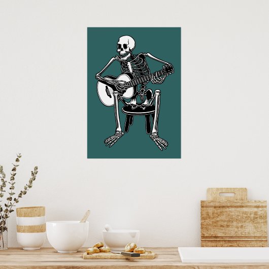 Poster Bones Busker (Cuisine)