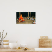 Poster Bonfire du soir au Giant Forest Lodge (Cuisine)