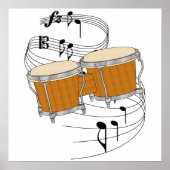 Poster Bongos (Devant)