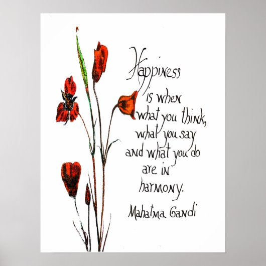 Poster Bonheur (Devant)