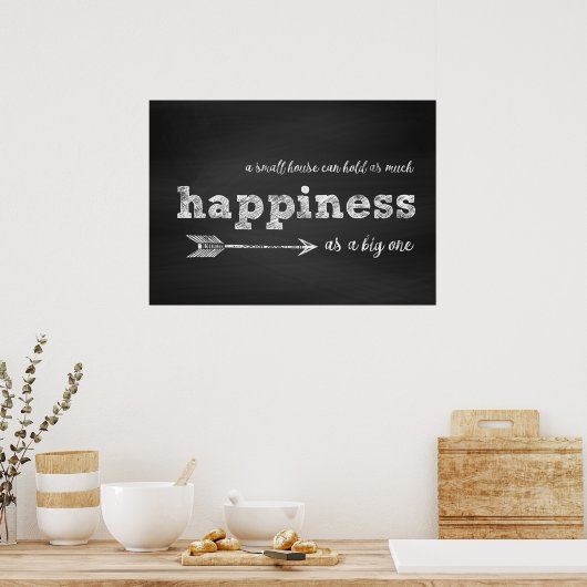 Poster Bonheur (Cuisine)