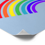 POSTER BONHEUR BLEU DE RAINBOUR (Coin)