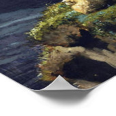 Poster Bonheur - Bovins Et Moutons Dans Un Paysage Alpin (Coin)