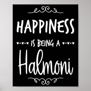 Poster Bonheur D'Être Un Grand-Mère Coréen Halmoni