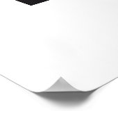 Poster Bonheur/Être heureux (Coin)