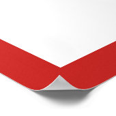 Poster Bonheur Japonaise Calligraphie Grue (Coin)