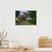 Poster Bonheur - La Ferme À L'Entrée Du Bois (Cuisine)