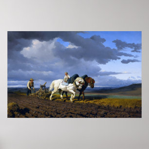 Poster Bonheur - Labourage