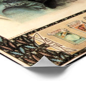 Poster BONHEUR Mère Enfant Chinois Publicité Rétro (Coin)