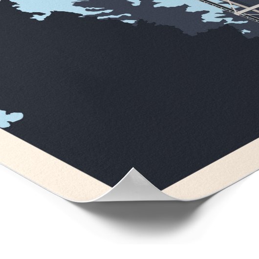 Poster Bonheur : Passez-le (Coin)