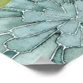 Poster Bonheur plante | Grow Harvest Love (Coin)