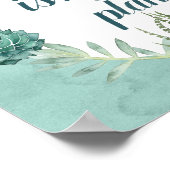 Poster Bonheur plante | Happines achète des Plantes (Coin)