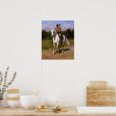 Poster Bonheur - Portrait Du Colonel William F. Cody (Cuisine)