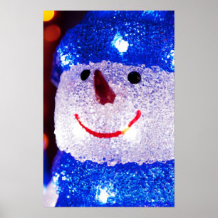 POSTER BONHOMME DE NEIGE