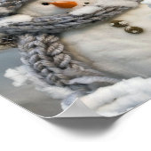 Poster bonhomme de Noël (Coin)