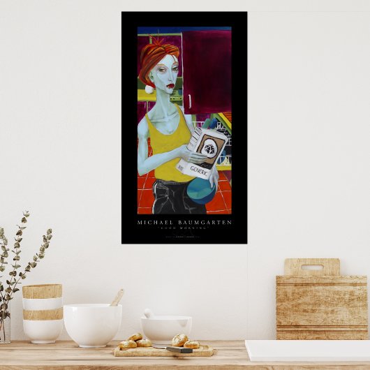 Poster Bonjour (Cuisine)