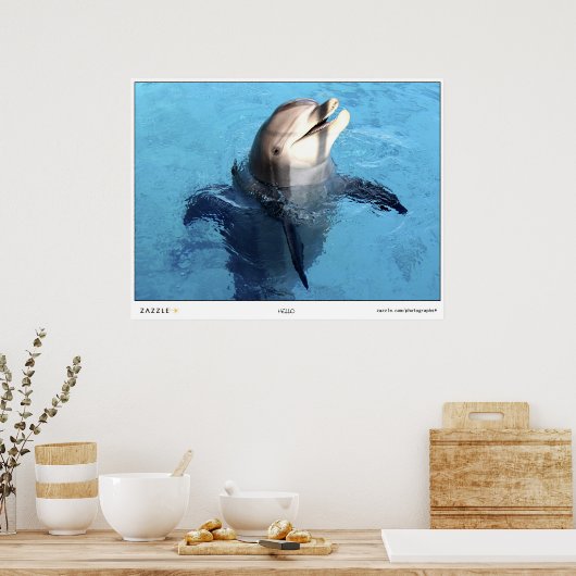 Poster Bonjour ! (Cuisine)