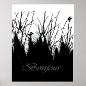 Poster Bonjour (Devant)