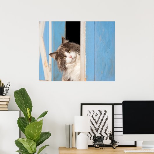 Poster Bonjour ! (Bureau à domicile)