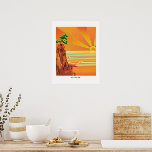 Poster Bonjour (Cuisine)