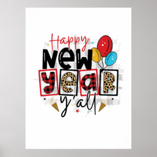 Poster Bonjour 2022 Bonne année Tous