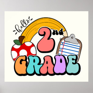 Poster Bonjour 2e année