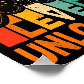 Poster Bonjour 4e classe Jeu vidéo déverrouillé Retour à (Coin)