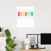 Poster bonjour 8e année (Bureau à domicile)