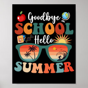 Poster Bonjour à l'école