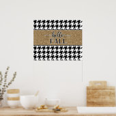 Poster Bonjour automne (Cuisine)