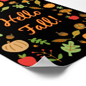 Poster Bonjour Automne ! (Coin)