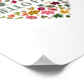 Poster Bonjour automne (Coin)